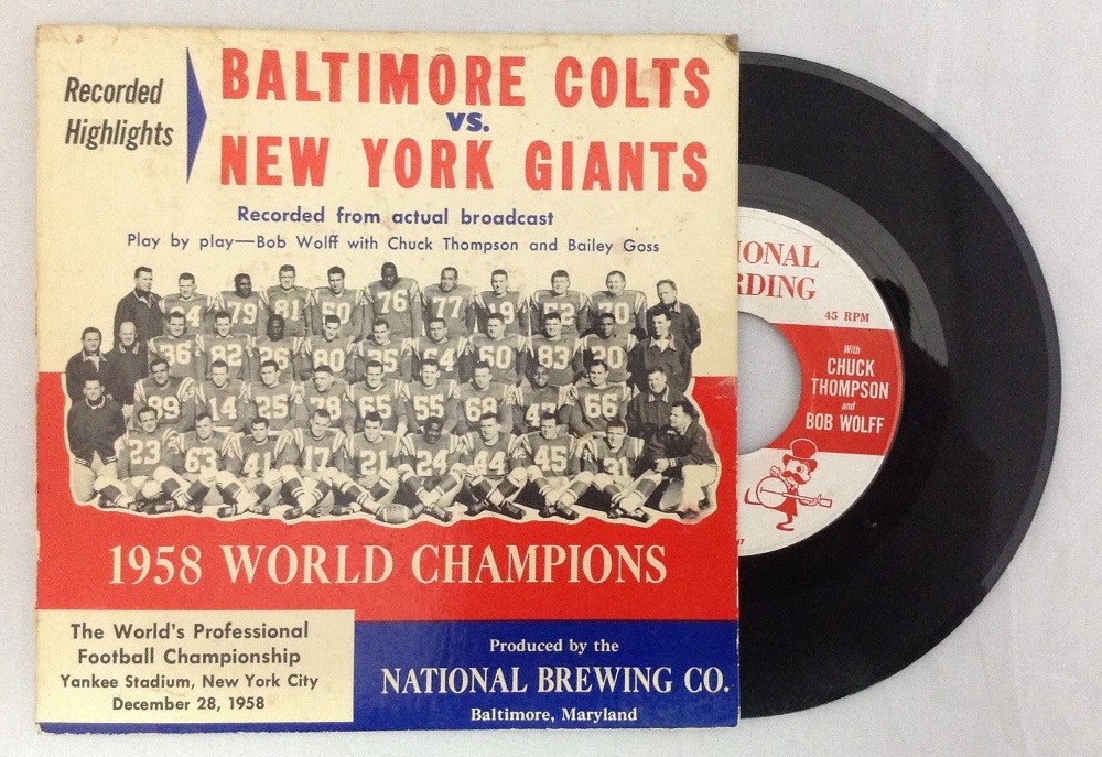 Baltimore Colts – “1958 World Champions” 45