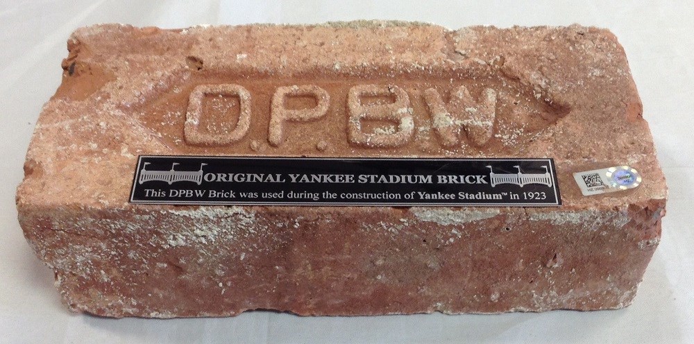 Yankee purchases stadium brick