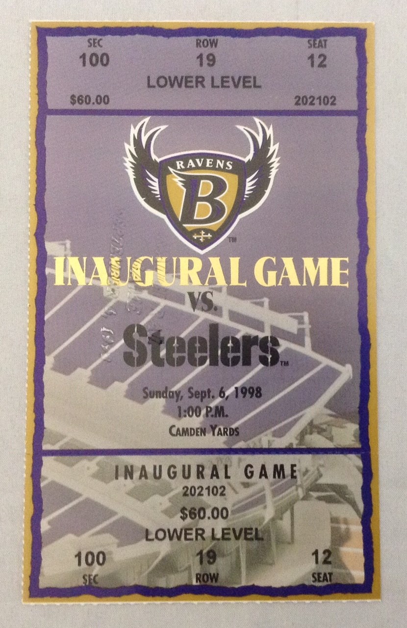 ravens steelers game tickets