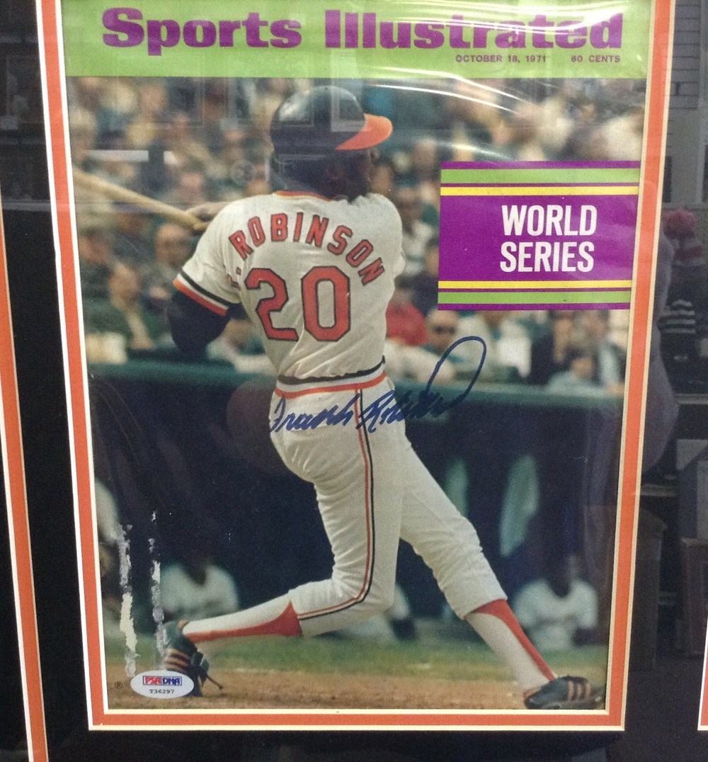 Brooks Robinson Signed Autographed Magazine Sports Illustrated