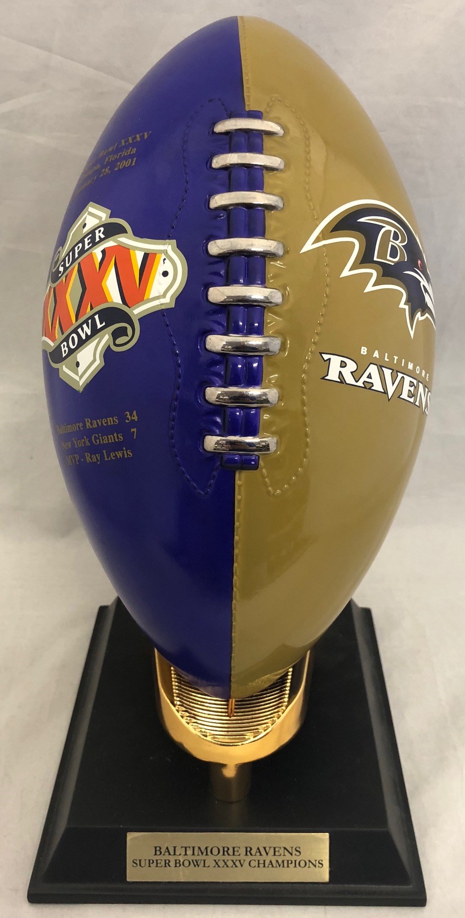 NFL Super Bowl XXXV Champions: Baltimore Ravens (2001)