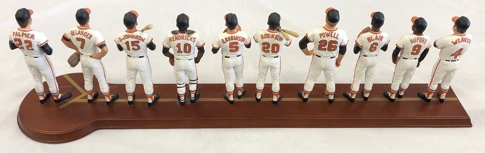 5 Danbury Mint Baseball Figurines