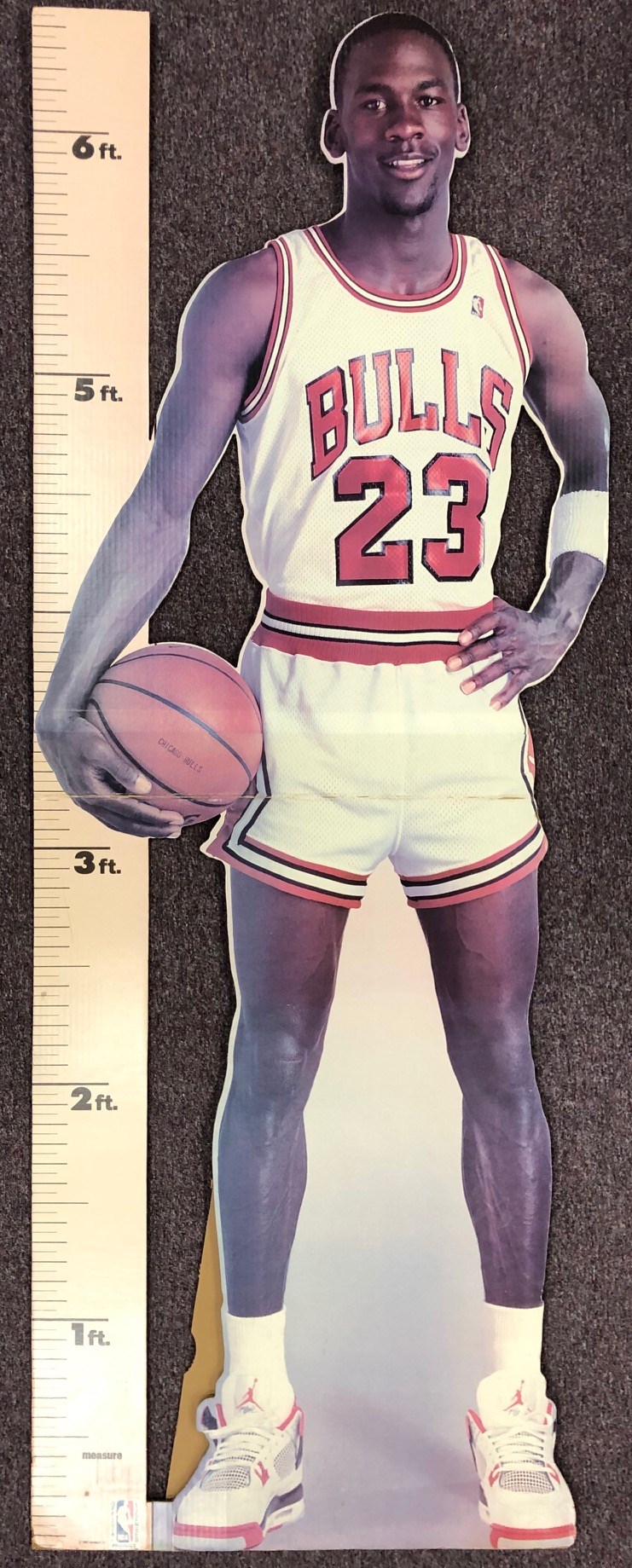 Life Sized UDA Michael Jordan Stand-Up Cardboard Cut Out.. , Lot #44260